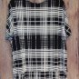 Black and White Dolman Sleeves size Choice  14/16 18/20 22/24