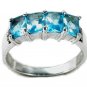 Sterling Silver Rings Choose Color Size and CZ Design