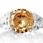 Sterling Silver Rings Choose Color Size and CZ Design