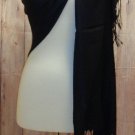 Black Shawl Wrap Pashmina Large