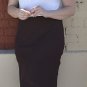 Eggplant Purple Crepe/ Chiffon size 1XL Very Classy
