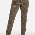 Jeans Camo Army Coyote Brown Butt Lifting Straight Leg Size 14 or 16