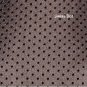 Retro Style Shimmering Black Swiss Dot Backless Dress size Large