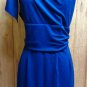 Royal Blue Pencil Dress from Office to Dinner Versatile Sizes 2XL 3XL 4XL 5XL