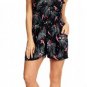 Black Floral Romper Sexy Size M  L or XL (run 1 size smaller than tag)