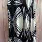 Classic Colors Black & White Maxi Dress Plus size 1XL 2XL 3XL