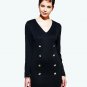 Winter Warm Black Dress Classic Office School Meeting size L or XL