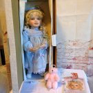 Alexis Porcelain Doll 1996 from The Hamilton Collection