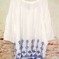Peasant Top Great for Renaissance Faire Size 1X or 2X Oversized