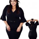 Sexy Bewitching Black Classy Elegant Dress size choice 1XL 2XL or 3XL