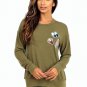 Emoji Top Choice Army Green or Navy Blue Size Choice Boyfriend Size