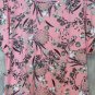 Fun 2 Tone Block Color Soft Pastel Pink and White Top Size Choice 1X, 2X or 3X