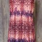 Southwestern Theme Raspberry Dress with Open Keyhole back Size 1XL or 2XL