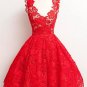 Holiday Lace Dresses Jade Green or Crimson Red Size Choice