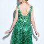 Holiday Lace Dresses Jade Green or Crimson Red Size Choice