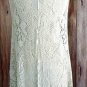 Boho 70's Style Crochet Open Cartigan Vest Shaw Wrap with Fringe  OS