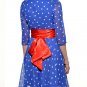 Happy Day Dress Red White Blue size M or XL