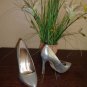 Pointed Toe Stilettos High Heels Pumps Color Silver 7B