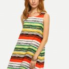 Summer Dress Beach Cover Up Multi-Color Sleeveless size M