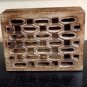 Potpourri Handcrafted Carved Mango Wood Unique Box with Filigree Hinged Lid