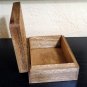 Potpourri Handcrafted Carved Mango Wood Unique Box with Filigree Hinged Lid