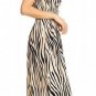 Wild Print Maxi Dress Easy Fit Comfy Size Choice L or XL