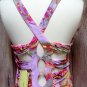 Lavender and Lilac Maxi Sexy Cut Out Back Dress size S M or L