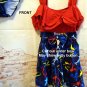 Swimdress 2pc Top and Bikini Bottom Size M or L  You'll love this one!