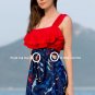 Swimdress 2pc Top and Bikini Bottom Size M or L  You'll love this one!