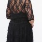 Midnight Black Lace Dress size Large or 4XL