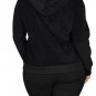 Velour Hoodies Red or Black Plus Size 1X or 2X