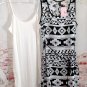 Tribal  Print Dress with it own Bodycon Slip size Choice