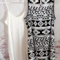 Tribal  Print Dress with it own Bodycon Slip size Choice