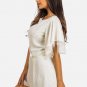 Romper Cream Chiffon Stunning Cocktail Romper size Sm or Lg