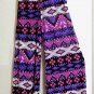 Boho Palazzo Wide Leg Retro Lace Hippie Print Size S/M