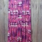 Tie Dye Maxi Boho High Waist Skirt size S or M