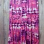 Tie Dye Maxi Boho High Waist Skirt size S or M