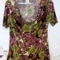 Top Sexy Cowl Neckline Casual Easy Fit Size Choice Plus Size (size runs Small