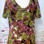Top Sexy Cowl Neckline Casual Easy Fit Size Choice Plus Size (size runs Small