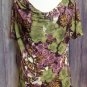 Top Sexy Cowl Neckline Casual Easy Fit Size Choice Plus Size (size runs Small