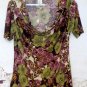 Top Sexy Cowl Neckline Casual Easy Fit Size Choice Plus Size (size runs Small