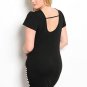 Versatile Black n White Hourglass Silhouette Bodycon Dress size 2X or 3X