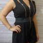 Zip it Up! Black or Army Green Romper Size Medium