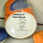 6pc Clay Art Ceramic Canisters Entitled Toscano Garden Vegetables Theme