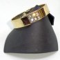 Classic and oh so Chic Gold and Crystal Bracelet