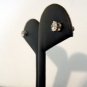 CZ Post Stud Earrings with Surgical Steel CZ .20-25ct