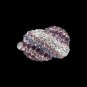 Designer Bold Cocktail Ring Rhinestone Colors Amethyst vary to Purple