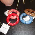 Tagua Nut Bracelet Handcrafted by Artisans in Ecuador Chunky Style Color Choice