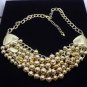 Gold Statement Necklace Sexy and Classy Bid 16" plus 3