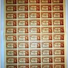 COLOMBIA REVENUE STAMPS TIMBRE NACIONAL 50 UNITS- UNUSED ESTAMPILLAS DE TIMBRE N
